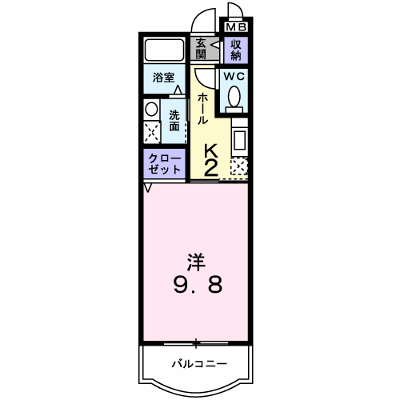 マンションあかやま 106【管理NO：1-013940101-01060】 ★家具家電は申し込み後に搬入します★の外観画像