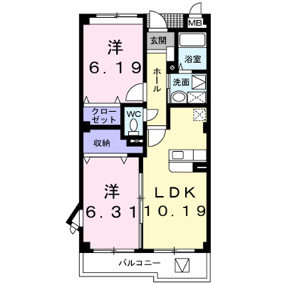 グランアビタシオン 104【管理NO：1-014801101-01040】 ★家具家電は申し込み後に搬入します★ ★2026年09月中旬入居可能★の外観画像