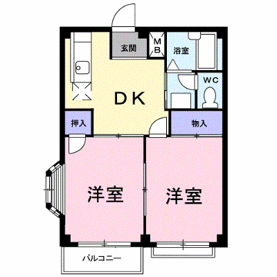 スカイハイツＨＡＲＵ 105【管理NO：1-003557601-01050】 ★家具家電は申し込み後に搬入します★ ★2026年08月下旬入居可能★の外観画像