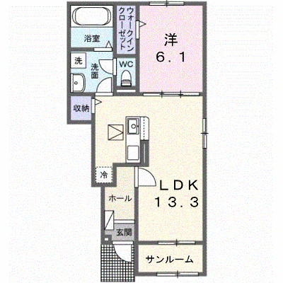 エルヴェ 105【管理NO：1-028646301-01050】 ★家具家電は申し込み後に搬入します★ ★2026年09月下旬入居可能★の外観画像