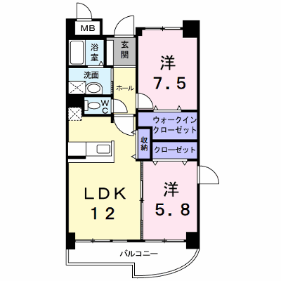 ハイエスト　クレディア 401【管理NO：1-013148801-04010】 ★家具家電は申し込み後に搬入します★ ★2026年09月上旬入居可能★の外観画像