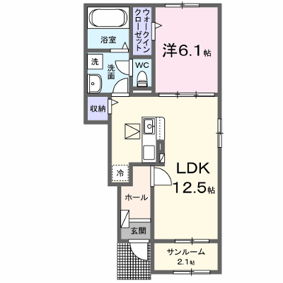 ピース・有沢 104【管理NO：1-027989301-01040】 ★家具家電は申し込み後に搬入します 2026年09月中旬入居可能の外観画像