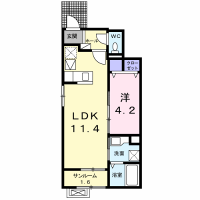 スマイル　エビス 106【管理NO：1-025134701-01060】 ★家具家電は申し込み後に搬入します 2026年08月下旬入居可能の外観画像