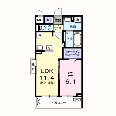 キー　ウェスト 305【管理NO：1-028497901-03050】 ★家具家電は申し込み後に搬入します★ ★2027年02月上旬入居可能★の外観画像