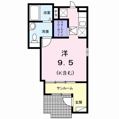 ユアーズ　ヒル　７ 104【管理NO：1-021021601-01040】 ★家具家電は申し込み後に搬入します★ ★2026年09月中旬入居可能★の外観画像