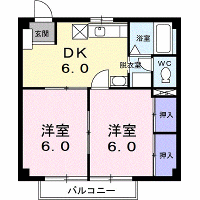 ハイツグリューク 102【管理NO：1-003453401-01020】 ★家具家電は申し込み後に搬入します★ ★2026年09月上旬入居可能★の外観画像