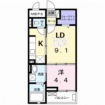 セゾン　アキ 203【管理NO：1-023095501-02030】 ★家具家電は申し込み後に搬入します 2026年10月中旬入居可能の外観画像