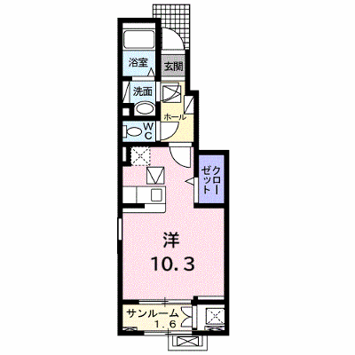 ヴィラージュ　ルリ 106【管理NO：1-025186701-01050】 ★家具家電は申し込み後に搬入します★ ★2026年08月下旬入居可能★の外観画像