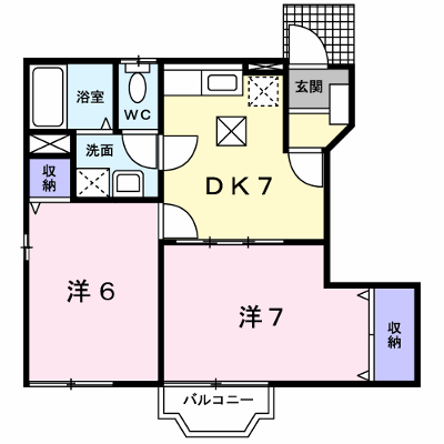 グランシャリオＡ 103【管理NO：1-011334501-01030】 ★家具家電は申し込み後に搬入します★の外観画像