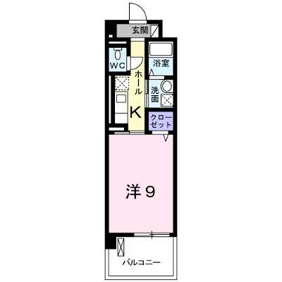 ＲＯＯＴ・ＯＮＥ 302【管理NO：1-020516601-03020】 ★家具家電は申し込み後に搬入します★の外観画像