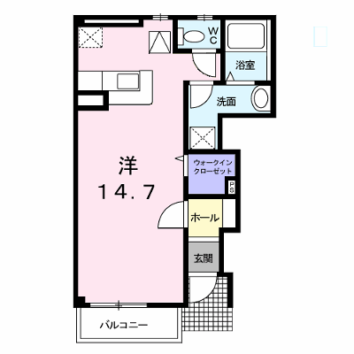 パークサイド井田 103【管理NO：1-013447101-01030】 ★家具家電は申し込み後に搬入します★の外観画像