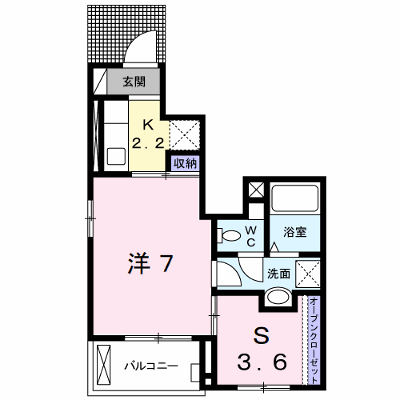 ベル　エスポワール 102【管理NO：1-023130001-01020】 ★家具家電は申し込み後に搬入します★ ★2026年08月下旬入居可能★の外観画像