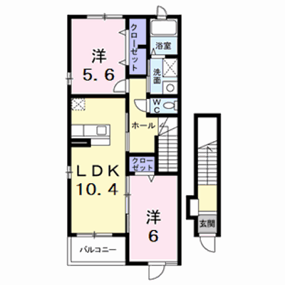 サニーヒルズＭ・Ｍ 201【管理NO：1-015098901-02010】 ★家具家電は申し込み後に搬入します★ ★2026年09月中旬入居可能★の外観画像