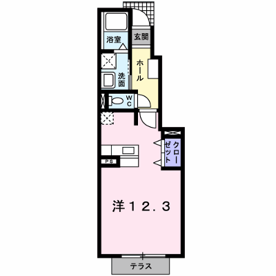ソレアード 103【管理NO：1-015402501-01030】 ★家具家電は申し込み後に搬入します★ ★2026年11月中旬入居可能★の外観画像