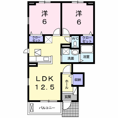 サンモールⅡ 101【管理NO：1-024122902-01010】 ★家具家電は申し込み後に搬入します★ ★2026年09月中旬入居可能★の外観画像