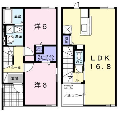 岬町望海坂戸建Ｂ 101【管理NO：1-016880302-01010】 ★家具家電は申し込み後に搬入します★ ★2026年09月中旬入居可能★の外観画像