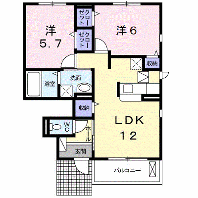 グランデ喜里 105【管理NO：1-022215701-01040】 ★家具家電は申し込み後に搬入します★ ★2026年09月上旬入居可能★の外観画像