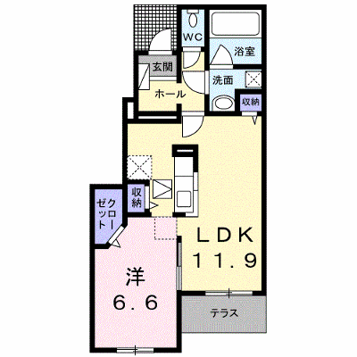 アジュール 103【管理NO：1-022412301-01030】 ★家具家電は申し込み後に搬入します★の外観画像