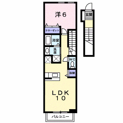 トライアン・ファント　Ｂ 203【管理NO：1-013171402-02030】 ★家具家電は申し込み後に搬入します★の外観画像