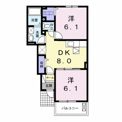 グランディール 103【管理NO：1-019136701-01030】 ★家具家電は申し込み後に搬入します★ ★2026年09月中旬入居可能★の外観画像