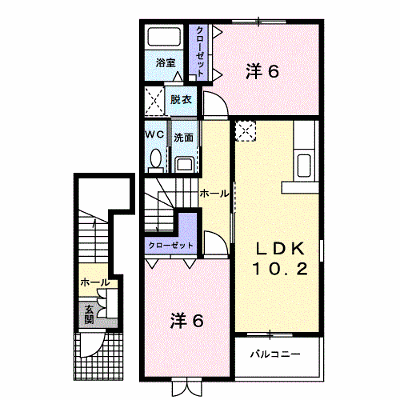 フィオーレ　Ａ 204【管理NO：1-012463201-02040】 ★家具家電は申し込み後に搬入します★ ★2026年09月上旬入居可能★の外観画像
