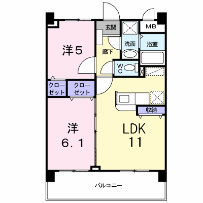 アイタス福岡 809【管理NO：1-013805401-08090】 ★家具家電は申し込み後に搬入します 2026年08月下旬入居可能の外観画像