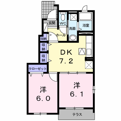 ラゾーナ・Ｍ 101【管理NO：1-016893001-01010】 ★家具家電は申し込み後に搬入します★ ★2026年09月中旬入居可能★の外観画像