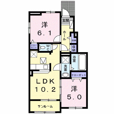 フレーズ有明　Ａ 103【管理NO：1-025517401-01030】 ★家具家電は申し込み後に搬入します 2026年10月上旬入居可能の外観画像