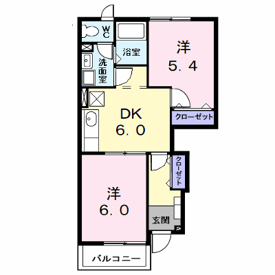 サザンウィンド　ＰａｒｔⅥ 101【管理NO：1-011204501-01010】 ★家具家電は申し込み後に搬入します★ ★2026年09月中旬入居可能★の外観画像