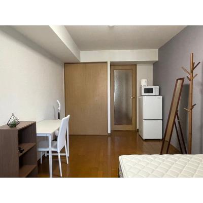 エールマンスリー幟町　壱番館（4-3）　【★無料WI-FI標準装備（無制限）★、28㎡、セミダブルＢ、ゴミ簡易分別毎日回収、宅配ＢＯＸ】の物件写真3