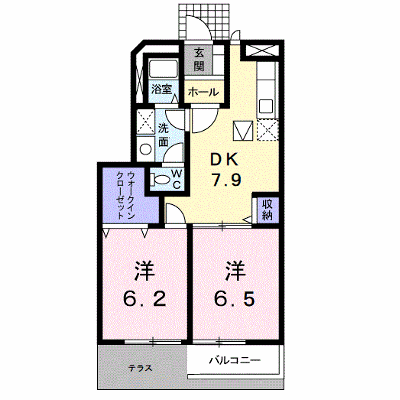 メゾンフルーレ　Ａ 101【管理NO：1-007936001-01010】 ★家具家電は申し込み後に搬入します★ ★2026年09月中旬入居可能★の外観画像