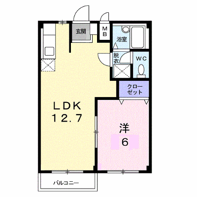 エルディム武下 202【管理NO：1-003775601-02020】 ★家具家電は申し込み後に搬入します★ ★2026年09月下旬入居可能★の外観画像