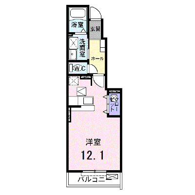 プロムナード神領 103【管理NO：1-014493301-01030】 ★家具家電は申し込み後に搬入します★ ★2026年09月中旬入居可能★の外観画像