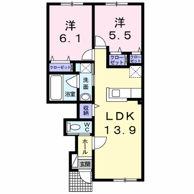 パンプキンⅤ 103【管理NO：1-024223102-01030】 ★家具家電は申し込み後に搬入します★の外観画像