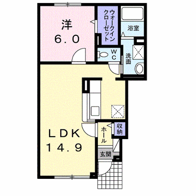 モデルノ　ポテーレⅢ 101【管理NO：1-021488202-01010】 ★家具家電は申し込み後に搬入します★ ★2026年11月下旬入居可能★の外観画像