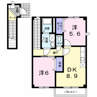 メゾン　シエロ 201【管理NO：1-012831301-02010】 ★家具家電は申し込み後に搬入します★ ★2026年09月中旬入居可能★の外観画像