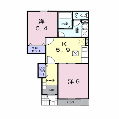 コーポことぶきＣ 102【管理NO：1-012209303-01020】 ★家具家電は申し込み後に搬入します★ ★2026年09月中旬入居可能★の外観画像