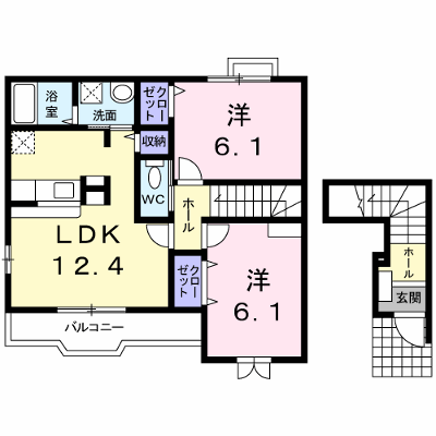 ヴィラ　アンソレイエＡ 201【管理NO：1-013373801-02010】 ★家具家電は申し込み後に搬入します★ ★2026年09月中旬入居可能★の外観画像