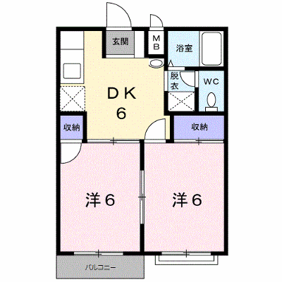 コーポウイング 203【管理NO：1-003742501-02030】 ★家具家電は申し込み後に搬入します★の外観画像