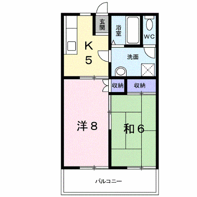コンフレール　サンパティ 205【管理NO：1-099072001-02050】 ★家具家電は申し込み後に搬入します★の外観画像