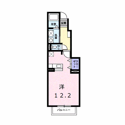 プラシード 105【管理NO：1-015352101-01050】 ★家具家電は申し込み後に搬入します★の外観画像