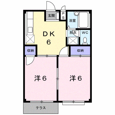 エルディム愛福Ａ 102【管理NO：1-003482601-01020】 ★家具家電は申し込み後に搬入します★ ★2026年09月中旬入居可能★の外観画像