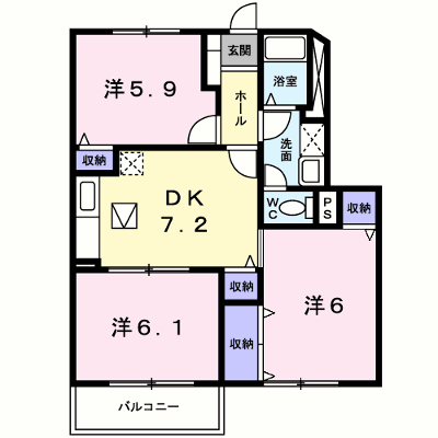 ベルフィオーレ 102【管理NO：1-009511201-01020】 ★家具家電は申し込み後に搬入します★ ★2026年08月中旬入居可能★の外観画像