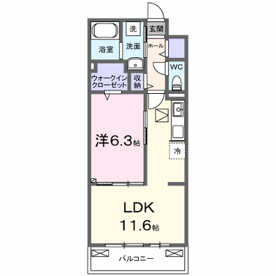 Ａｘｉｓ２６ 103【管理NO：1-028723001-01030】 ★家具家電は申し込み後に搬入します 2026年09月下旬入居可能の外観画像