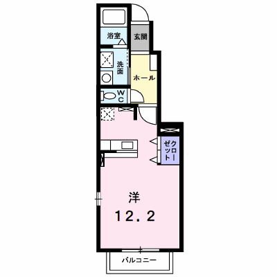 プロムナード 103【管理NO：1-017943301-01030】 ★家具家電は申し込み後に搬入します★ ★2026年08月下旬入居可能★の外観画像