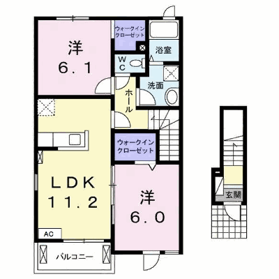 コーポ　デージー 201【管理NO：1-020325101-02010】 ★家具家電は申し込み後に搬入します★の外観画像