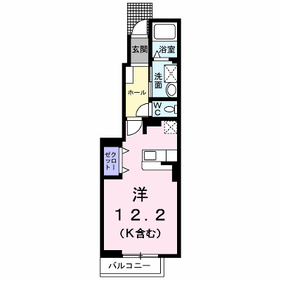 サラソウジュ 103【管理NO：1-015482101-01030】 ★家具家電は申し込み後に搬入します★ ★2026年09月中旬入居可能★の外観画像