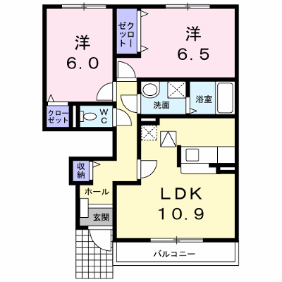 フランＭ．Ｙ　Ⅰ 101【管理NO：1-013801001-01010】 ★家具家電は申し込み後に搬入します★ ★2026年09月中旬入居可能★の外観画像