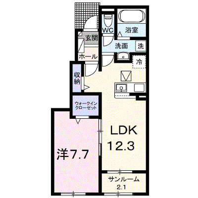 ヴィラ　ノーチェ 102【管理NO：1-028723501-01020】 ★家具家電は申し込み後に搬入します★ ★2026年10月上旬入居可能★の外観画像