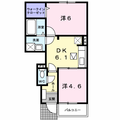 エリクシ－ル 103【管理NO：1-014667901-01030】 ★家具家電は申し込み後に搬入します★ ★2026年09月中旬入居可能★の外観画像